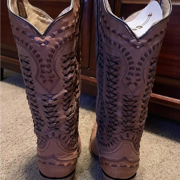 Corral A2971 Sand Braided 7 1/2 M - Picture 4 of 6